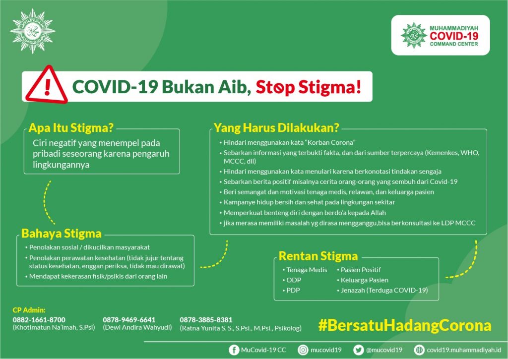 Covid-19 Bukan Aib, Stop Stigma!