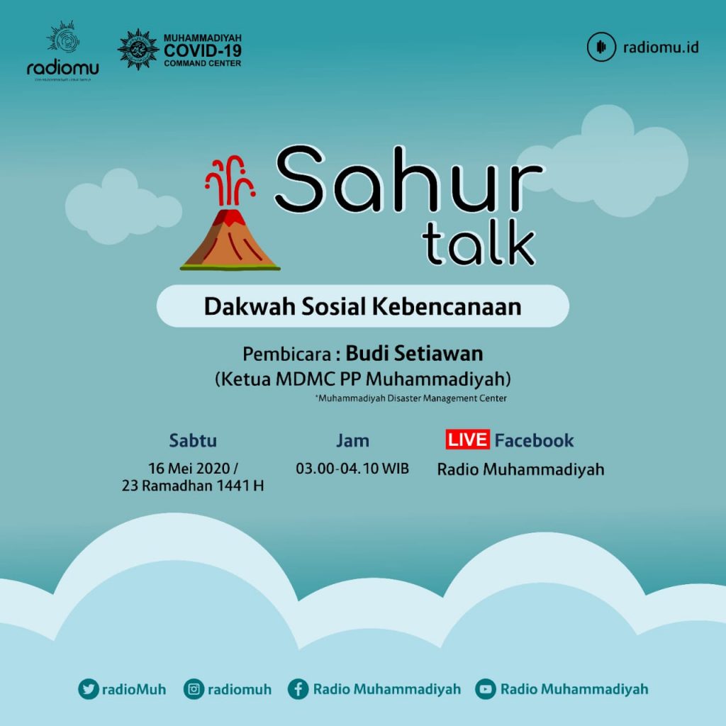 (VIDEO) Sahur Talk #3 Dakwah Sosial Kebencanaan