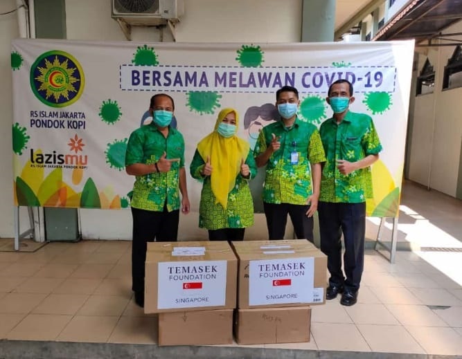 Muhammadiyah Terima Bantuan Ventilator dan Masker dari Singapura