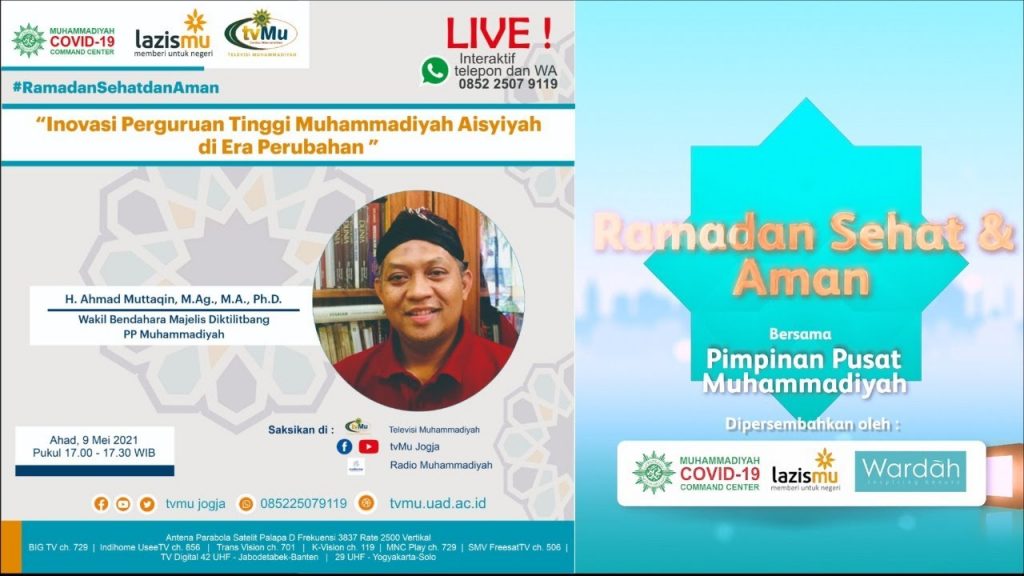 (VIDEO) Ramadan Sehat dan Aman – Inovasi Perguruan Tinggi Muhammadiyah Aisyiyah di Era Perubahan