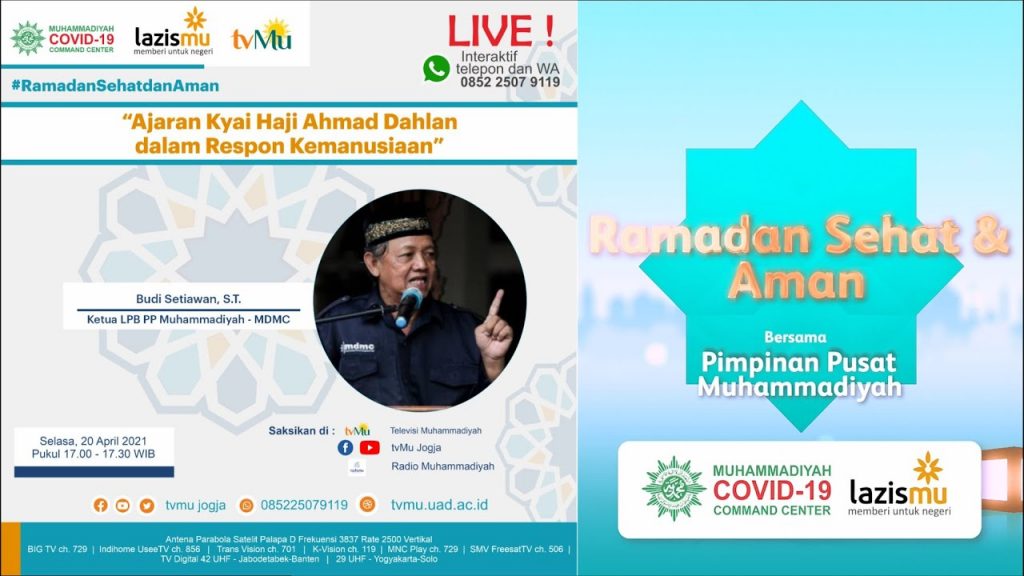 (VIDEO) Ramadan Sehat dan Aman – Ajaran Kyai Haji Ahmad Dahlan dalam Respon Kemanusiaan