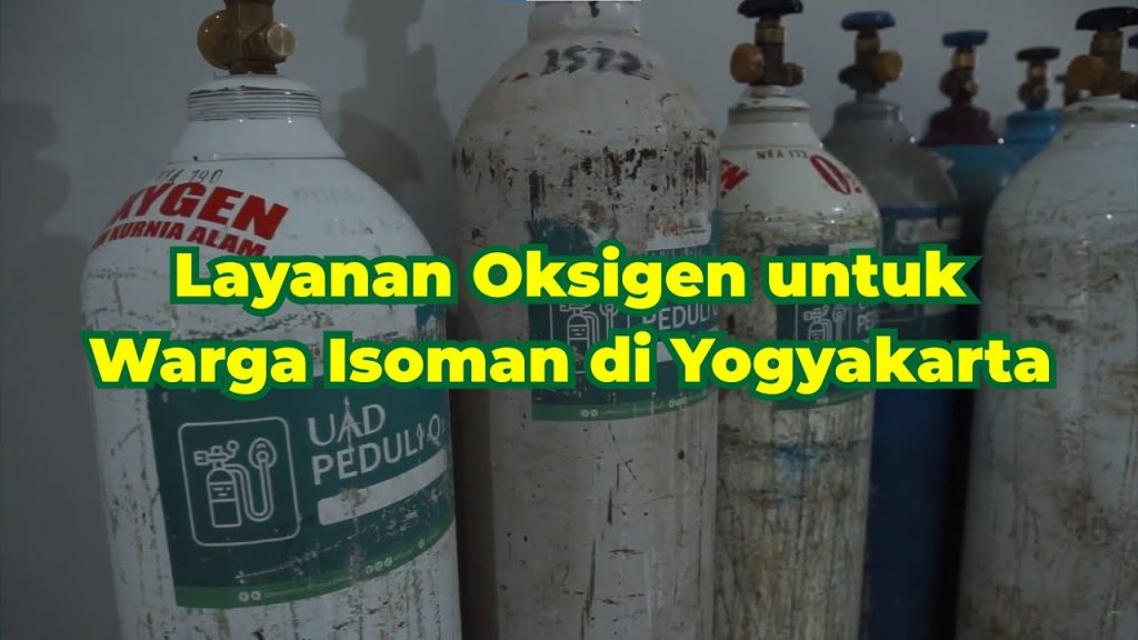 (VIDEO) Layanan Oksigen Untuk Warga Isoman di Yogyakarta